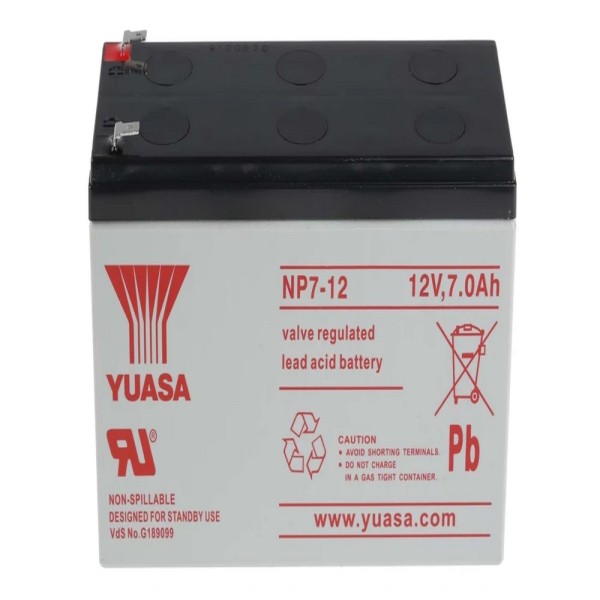 YUASA Batteria al piombo 12V 7A