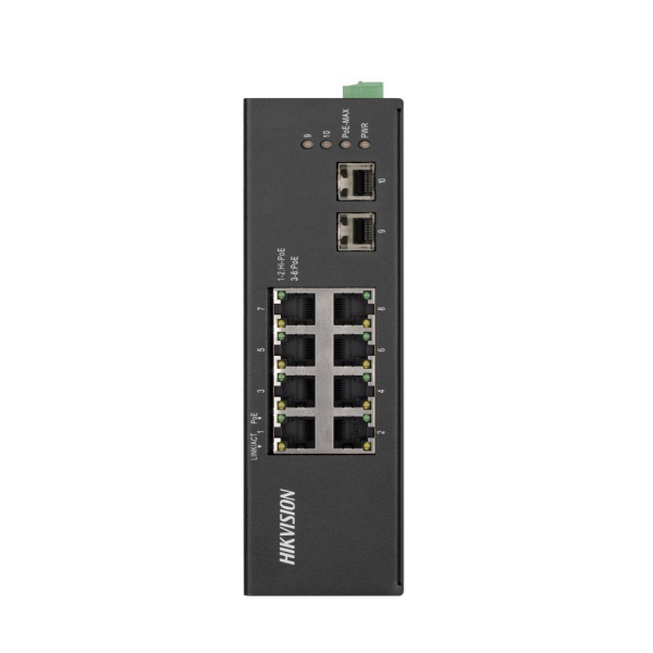 Switch Indus. Giga Hi Poe Din Uplink Giga SFP UM