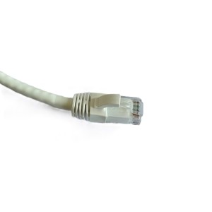 Patchcord Cat.6A S/FTP AWG26 colore bianco 10mt