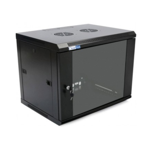 Armadio A Parete 18U Nero