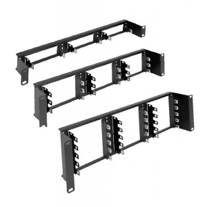 Piastra per massimo 15 Moduli LSA 3U Nero