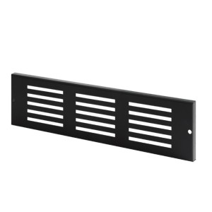 Piastra areata H100 per zoccolo P800 Nero