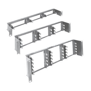 Piastra per massimo 9 Moduli LSA 2U Grigio