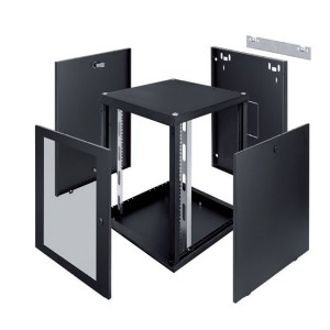 Armadio parete P400 18U Nero