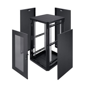Armadio Pavimento Ant. Rete 800xP800 30U Nero
