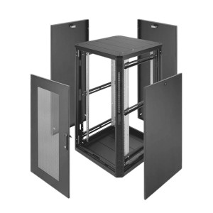 Armadio Pavimento Rete 600xP800 30U Grigio