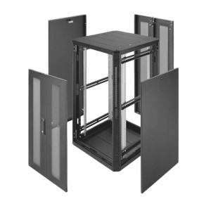 Armadio Pavimento Rete 600xP1000 46U Grigio