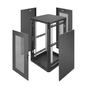 Armadio Pavimento Rete 600xP800 24U Grigio