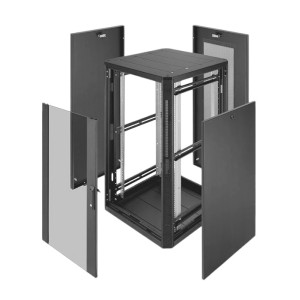 Armadio Pavimento Rete 800xP1000 37U Grigio