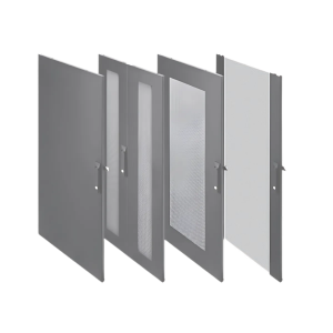 Porta frontale rete per 800 30U Grigio