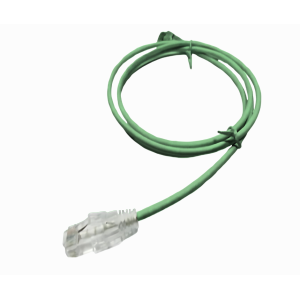 Patchcord Cat.6A UTP SD 28AWG colore verde 10mt