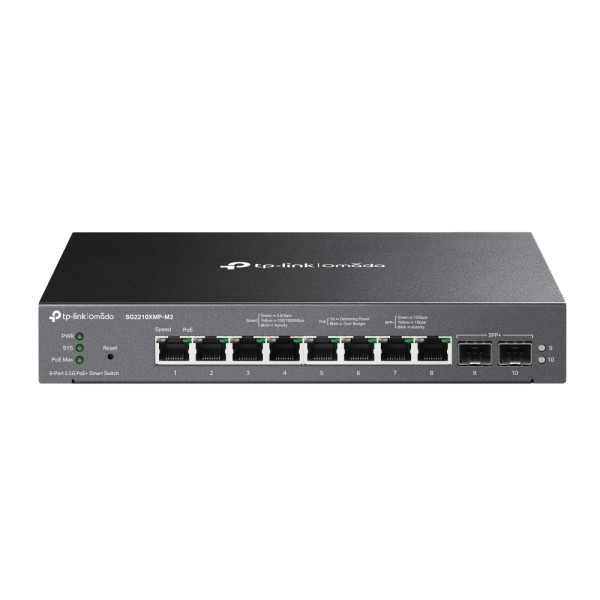 Switch Smart Managed 8 Porte PoE