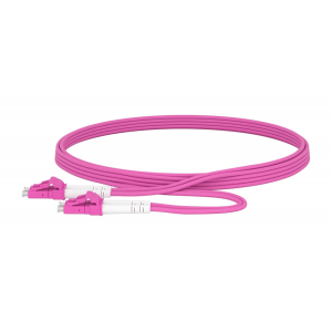 Patchcord LC/UPC LC/UPC OM4 2 mm Duplex 01 m