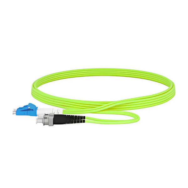 Patchcord LC/UPC ST/UPC OM5 2 mm Duplex 01 m