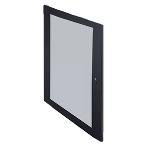 Porta Frontale Vetro 15U Grigio