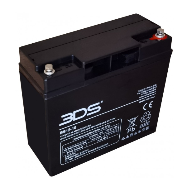 Batteria al piombo 12V 18A