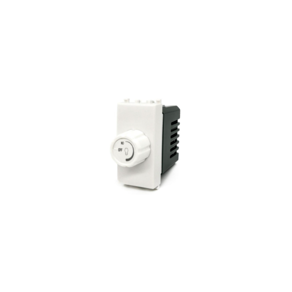 Interruttore Dimmer 500W T2 GEM 606B Bianco