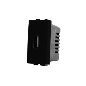 Presa Usb (5V 2A 265V) T1 ART 829N Nero