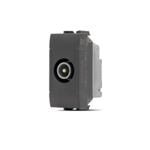 Presa TV Passante T1 ART 834N Nero