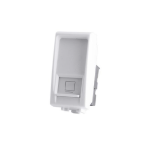 Connettore Rete Rj45 CAT6 T1 ART 823B Bianco