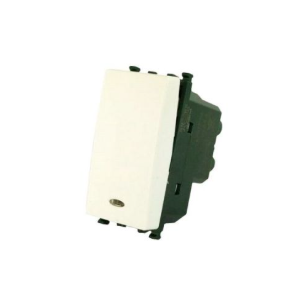 Deviatore Spia T2 GEM 663B Bianco