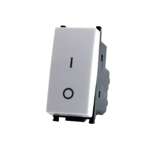 Interruttore Bipolare 01 T2 GEM 602B Bianco