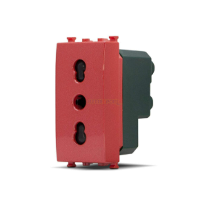 Presa Bivalente T2 GEM 618R emergenza Rosso