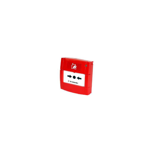 Pulsante Incendio Rosso Con Isolatore