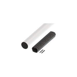 Asta Tonda Con Giunto 2+2 m x 60 mm