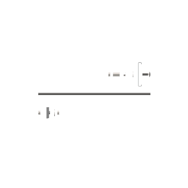 Kit Fissaggio Supplementare A Soffitto Guida Led