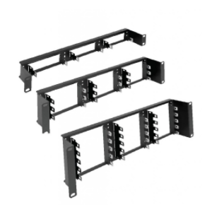 Piastra 15 Moduli LSA 3U Nero