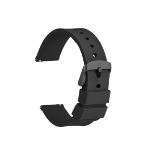 Cinturino In Silicone Nero e-B10