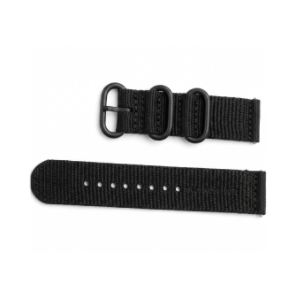 Cinturino In Nylon Nero e-WG200